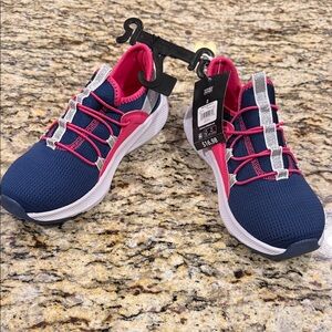Athletic Works Kids' Navy and Pink Sneakers
